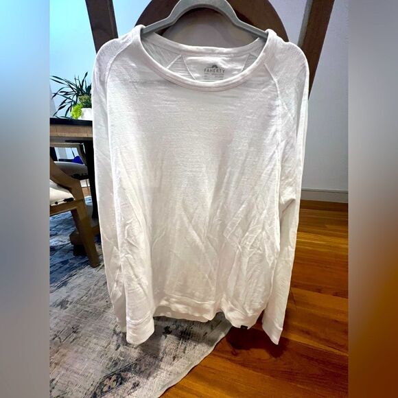 Faherty cotton mens t-shirt 100 cotton size XXL - Picture 3 of 9
